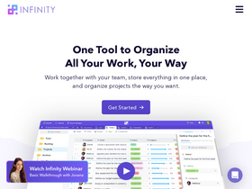 'startinfinity.com' screenshot