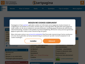 'startpagina.nl' screenshot
