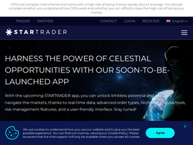 'startrader.com' screenshot