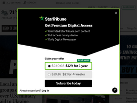 'startribune.com' screenshot