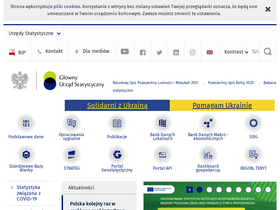 'stat.gov.pl' screenshot