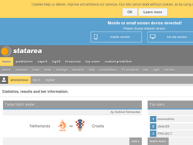 'statarea.com' screenshot