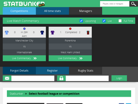 'statbunker.com' screenshot