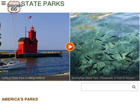 'stateparks.com' screenshot