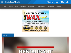 'statesboroherald.com' screenshot