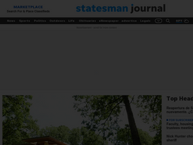 'statesmanjournal.com' screenshot