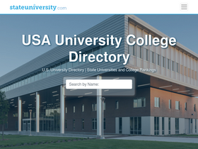 'stateuniversity.com' screenshot