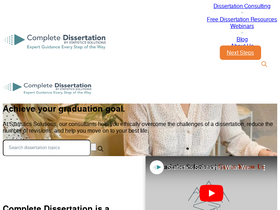 'statisticssolutions.com' screenshot