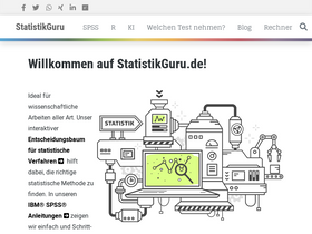 'statistikguru.de' screenshot