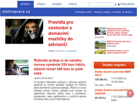 'statnisprava.cz' screenshot