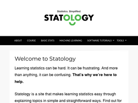 'statology.org' screenshot