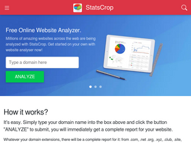 'statscrop.com' screenshot
