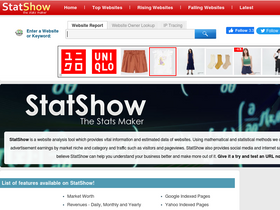 'statshow.com' screenshot