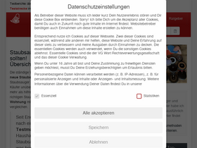 'staubsauger-berater.de' screenshot
