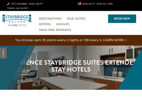 'staybridge.com' screenshot