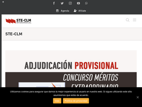 'ste-clm.com' screenshot
