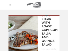 'steakschool.com' screenshot