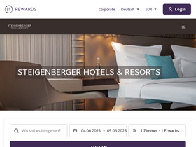'steigenberger.com' screenshot