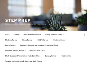 'step-prep.org' screenshot