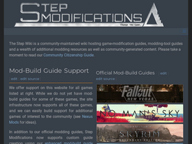'stepmodifications.org' screenshot