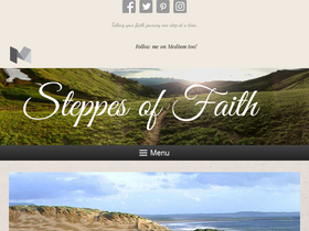 'steppesoffaith.com' screenshot
