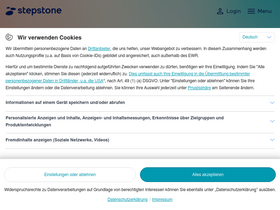 'stepstone.de' screenshot