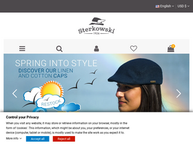 'sterkowski.com' screenshot