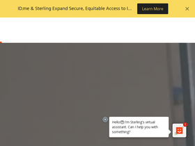 'sterlingcheck.com' screenshot