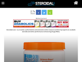 'steroidal.com' screenshot