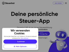 'steuerbot.com' screenshot