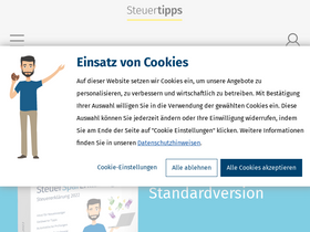 'steuertipps.de' screenshot