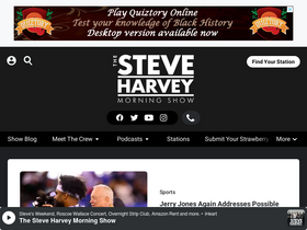 'steveharveyfm.com' screenshot