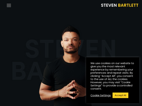 'stevenbartlett.com' screenshot