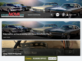 'stevesnovasite.com' screenshot
