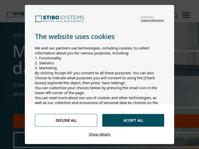 'stibosystems.com' screenshot