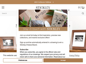 'stickley.com' screenshot