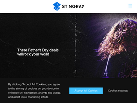 'stingray.com' screenshot