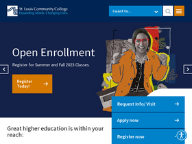 'stlcc.edu' screenshot