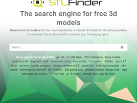 'stlfinder.com' screenshot