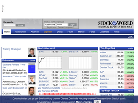 'stock-world.de' screenshot