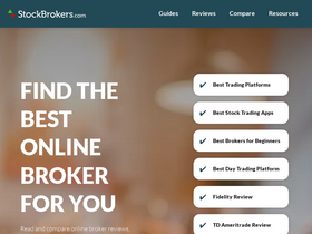 'stockbrokers.com' screenshot
