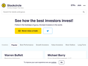 'stockcircle.com' screenshot