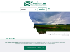 'stockmanbank.com' screenshot