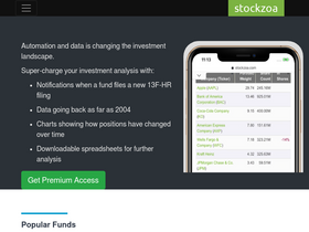'stockzoa.com' screenshot