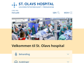 'stolav.no' screenshot