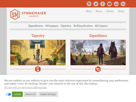 'stonemaiergames.com' screenshot
