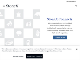 'stonex.com' screenshot