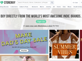'storenvy.com' screenshot