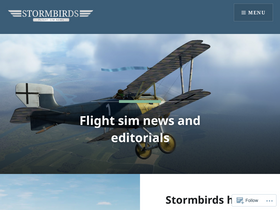 'stormbirds.blog' screenshot