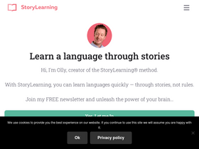 'storylearning.com' screenshot